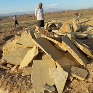 فروش سنگ ورقه ای دماوند: بدون واسطه _ مستقیم از معدن